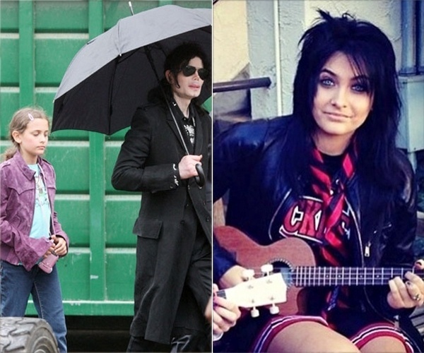 Paris Jackson, a filha do cantor Michael Jackson, cortou e escureceu os cabelos quando completou 15 anos