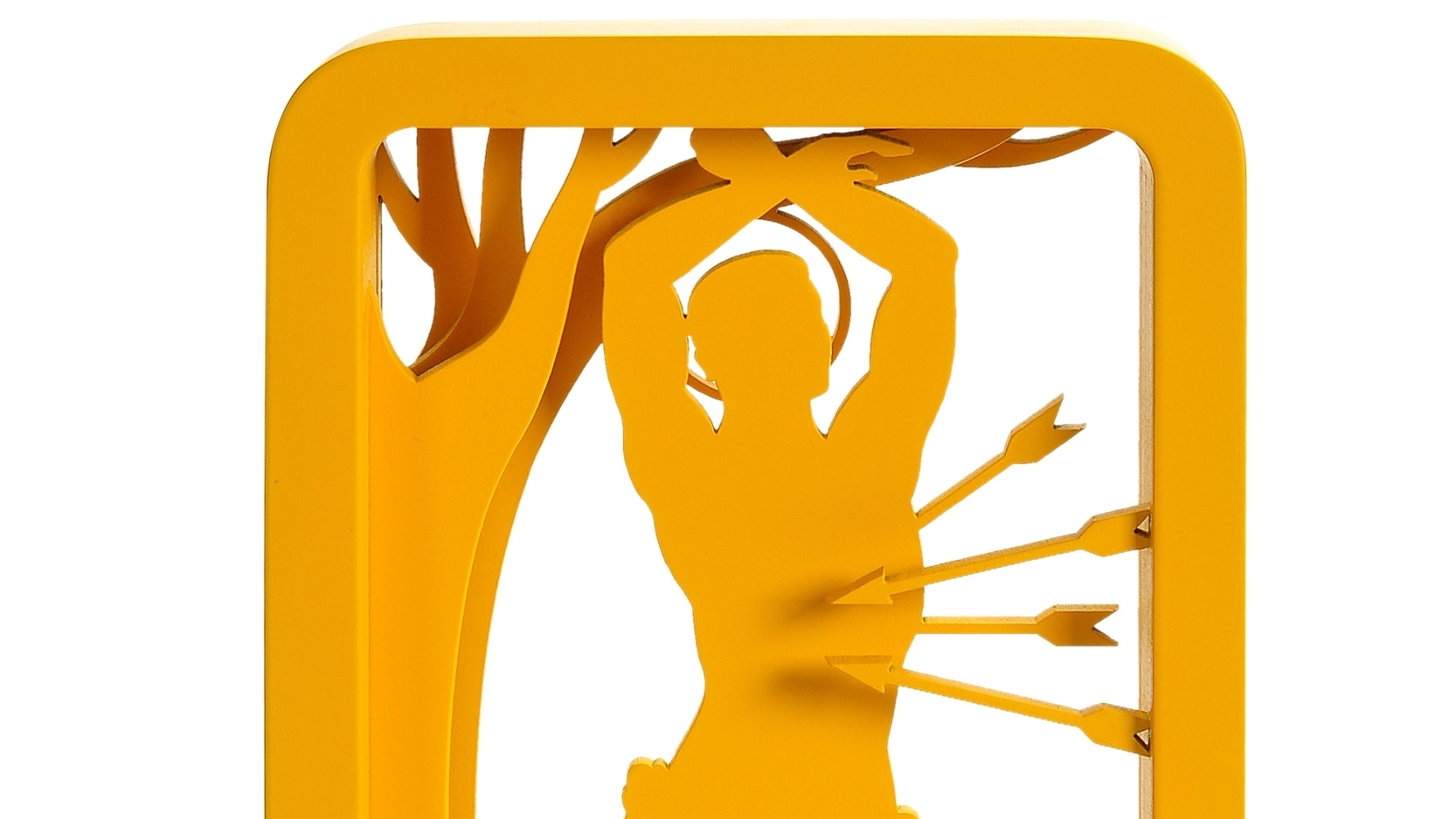 O quadro da marca WE tem um imagem de são Sebastião, em MDF 3D. A peça mede 22 cm por 14 cm e está à venda na Dress Up 633 (21 2539-7565) por R$ 180 I Preços pesquisados em maio de 2013 e sujeitos a alterações - Divulgação