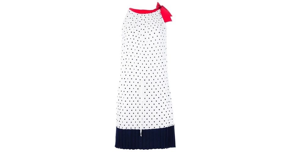 Vestido com estampa de poá e modelagem solta no corpo; R$ 1.480, da I'm Isola Marras, na Farfetch (www.farfetch.com.br). Preço pesquisado em junho de 2013 e sujeito a alterações - Divulgação