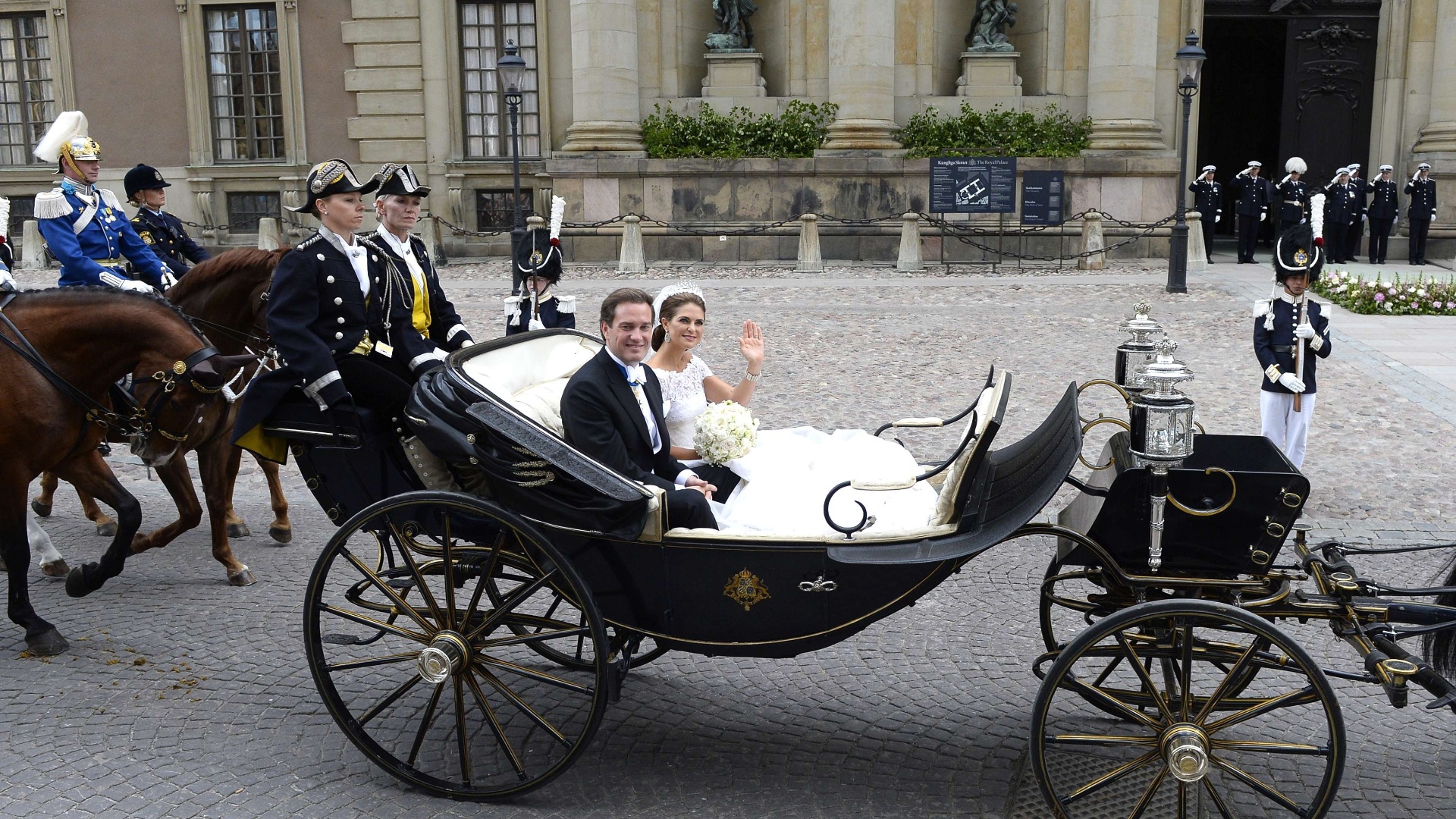 Casamento da princesa Madeleine da Suécia - AFP