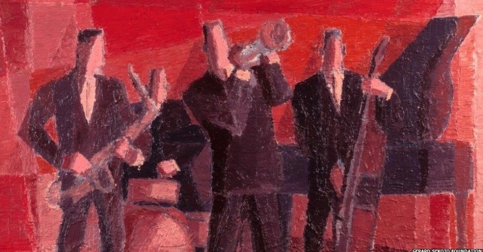 Em Paris, ele enfrentou vários anos difíceis, tocou jazz em vários clubes para sobreviver, lutou contra o alcoolismo e a depressão e chegou a ser internado em clínicas psiquiátricas - Gerad Sekoto Foundation