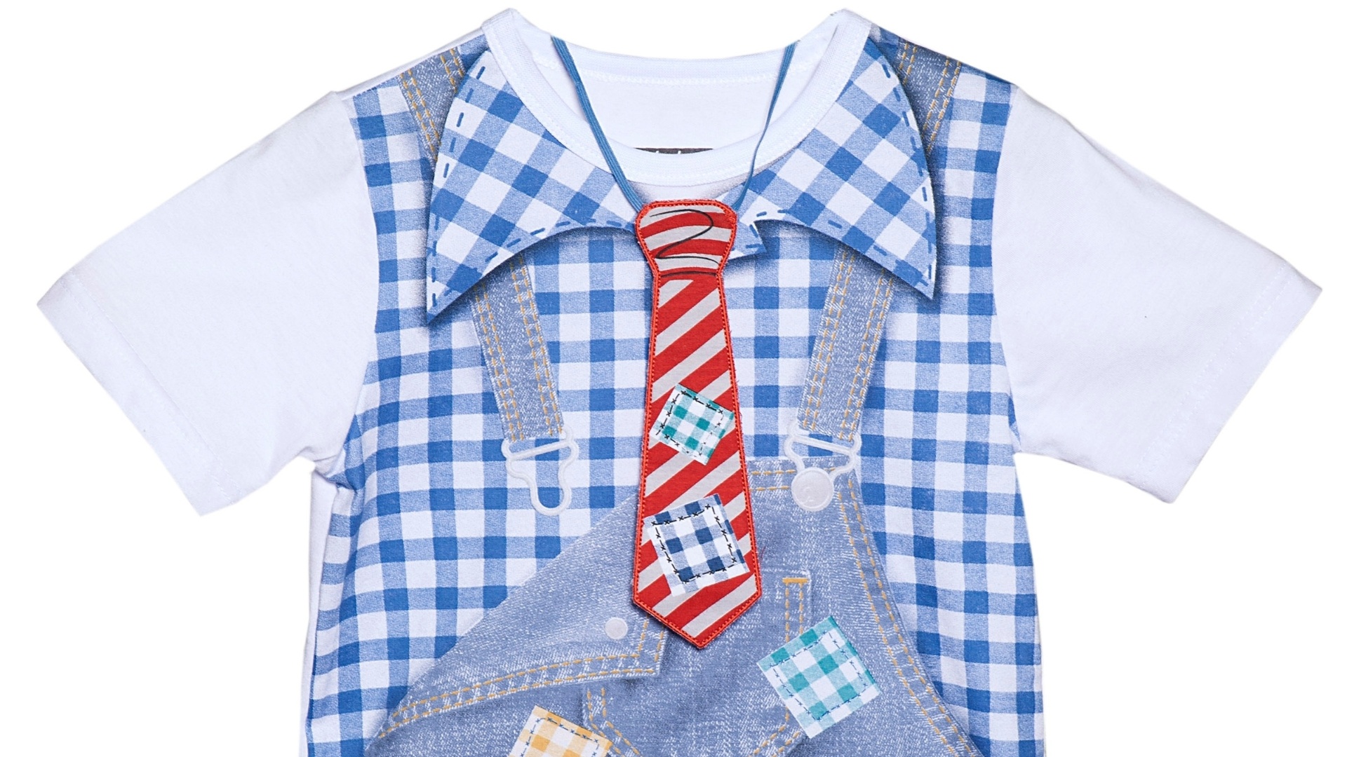 Camiseta masculina desenvolvida com a técnica Trump L?Oeil, conhecida como engana olho. Parece que há uma segunda peça, mas é apenas uma. Já vem com a gravatinha. Da Alphabeto. SAC (21) 2239-1313. R$ 39,90. Preço consultado em maio de 2013. Sujeito a alterações - Divulgação