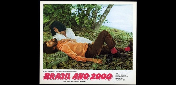 Cartaz do filme "Brasil Ano 2000", de Walter Lima Jr. - Reprodução