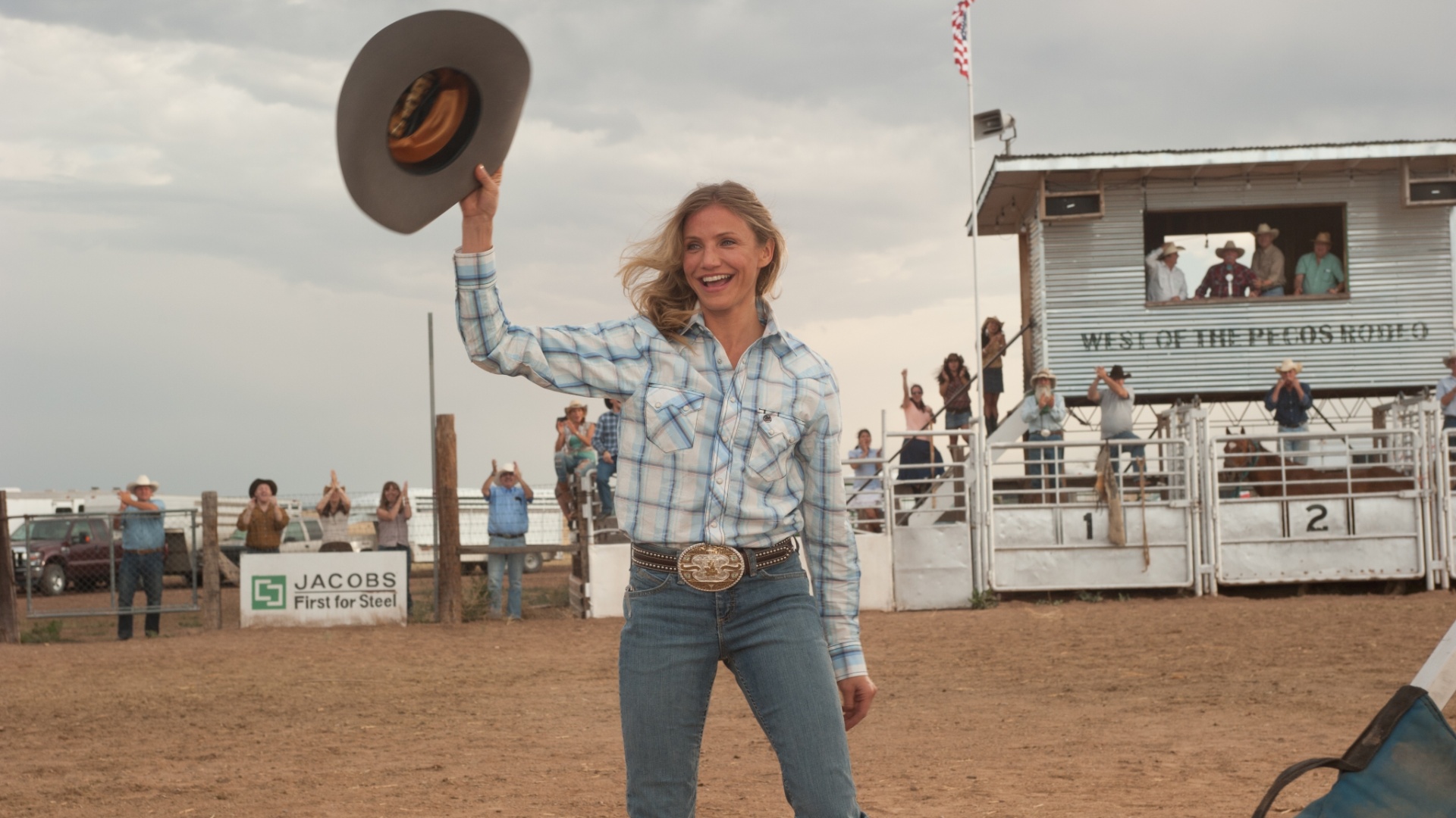 Cena da comédia "Um Golpe Perfeito", de Michael Hoffman. O longa é estrelado por Colin Firth, Cameron Diaz e Alan Rickman - Divulgação / Paris Filmes