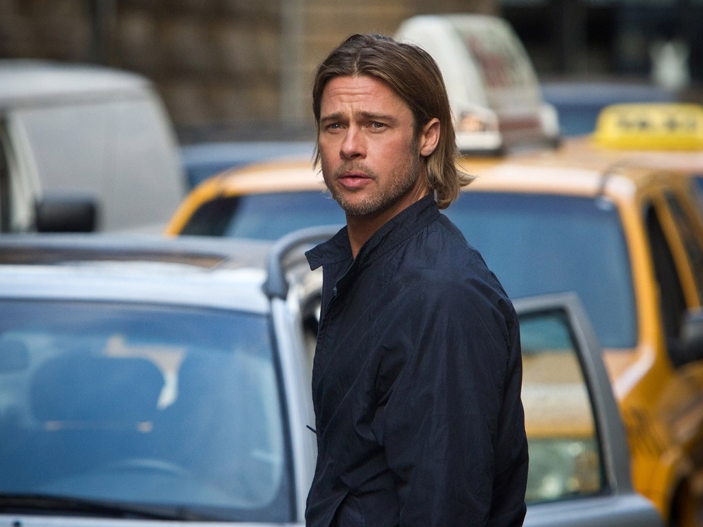 Cena de "Guerra Mundial Z", de Marc Forster e estrelado por Brad Pitt - Divulgação / Paramount