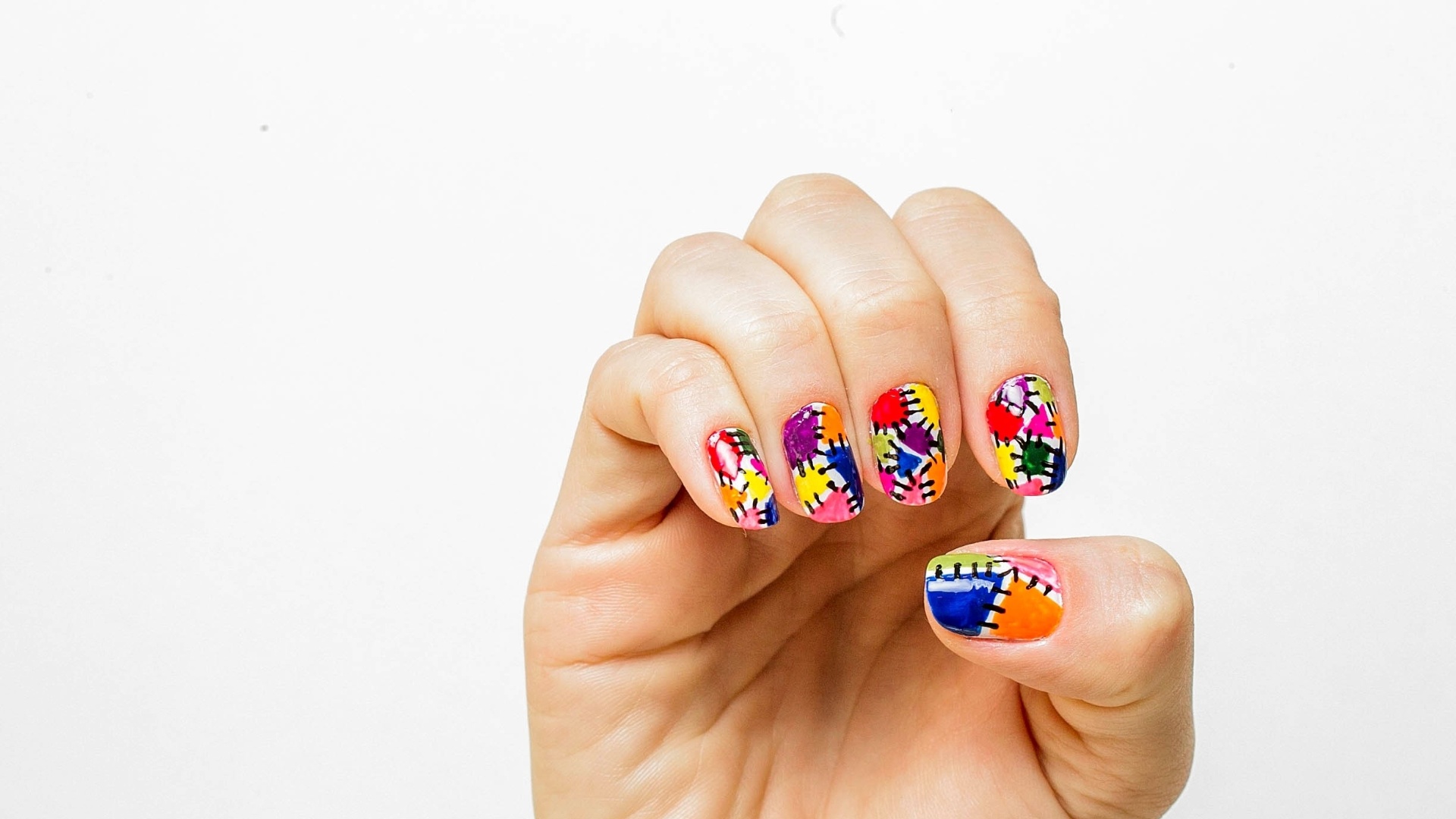 Festa junina: unhas decoradas - Leonardo Soares/UOL