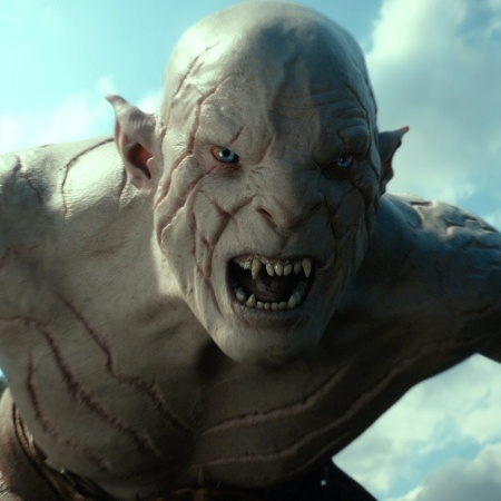 O orc Azog em cena do filme - Reprodução - Reprodução