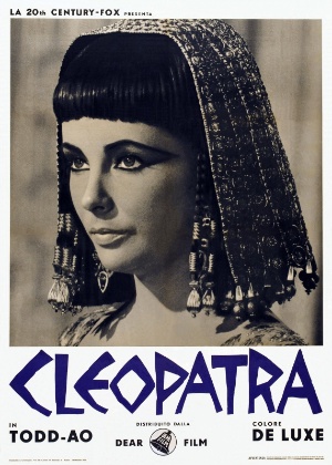 Pôster de Cleópatra, de 1963 - Divulgação