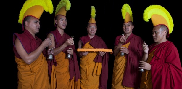 O grupo Gyuto Monks of Tibet - Divulgação/Facebook