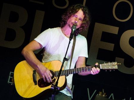 13.jun.2013 - O roqueiro Chris Cornell se apresenta no "Best of Blues Festival" no hotel WTC Golden Hall, em São Paulo - Foto Rio News