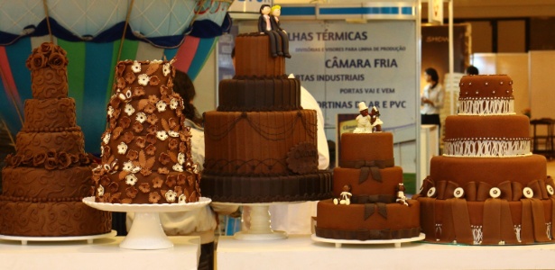 Última edição da Cake Design Expo, realizada em julho de 2012 no shopping Frei Caneca (SP)  - Divulgação