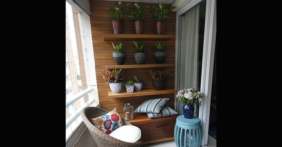 Jardins em estantes e prateleiras - Divulgação