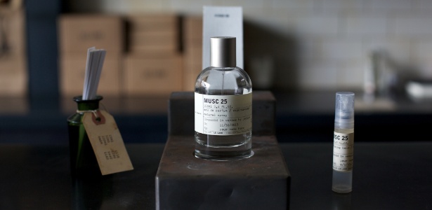 Com rótulos que remetem a produtos farmacêuticos manipulados, a americana Le Labo Fragrances é uma das mais conhecidas perfumarias de nicho - Divulgação