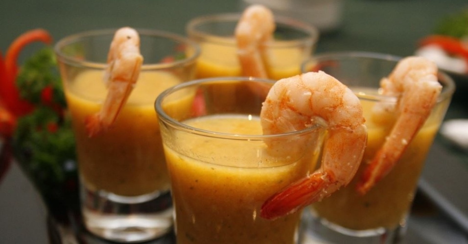 Caldinho de camarão; da Rappanui Gastronomia (www.rappanui.com.br) - Divulgação/Rappanui Gastronomia