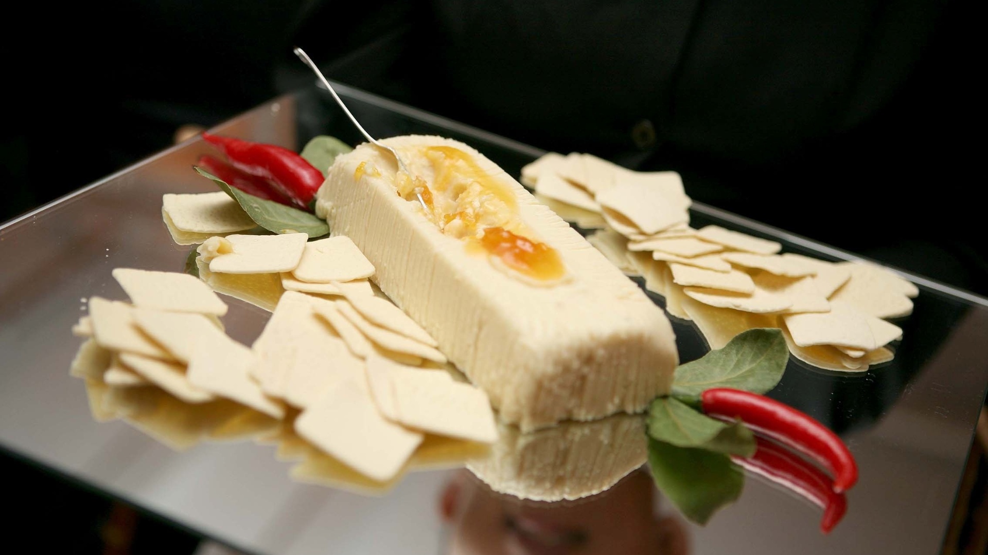 Terrine de mascarpone com geleia de damasco; do Ferrara Gastronomia & Eventos (www.ferraraeventos.com.br) - Divulgação/Ferrara Gastronomia & Eventos