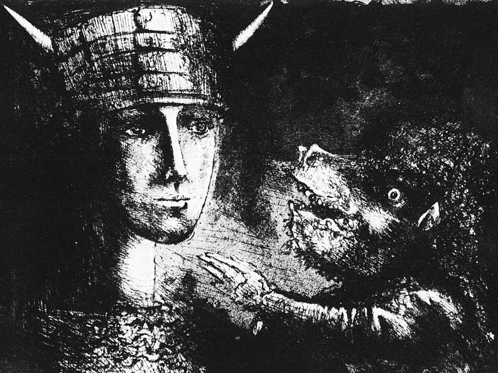 Gravura feita em metal que constava na extinta galeria Ars Mobile, que era exibida no espaço Gravura Brasileira - Divulgação