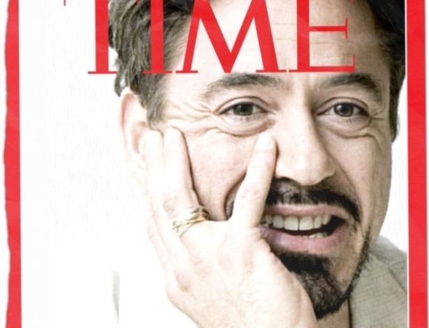 Capa fictícia da revista "Time" com Tony Stark - Reprodução/tumblr/mediavengers
