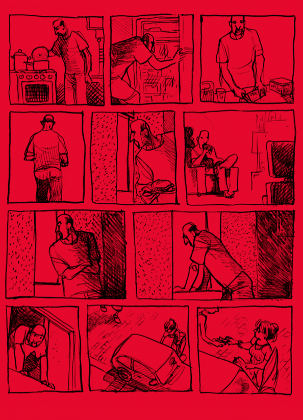 Capa de "Vizinhos", nova graphic novel do cartunista Laerte lançada pela editora Narval Comics - Divulgação/NarvalComics