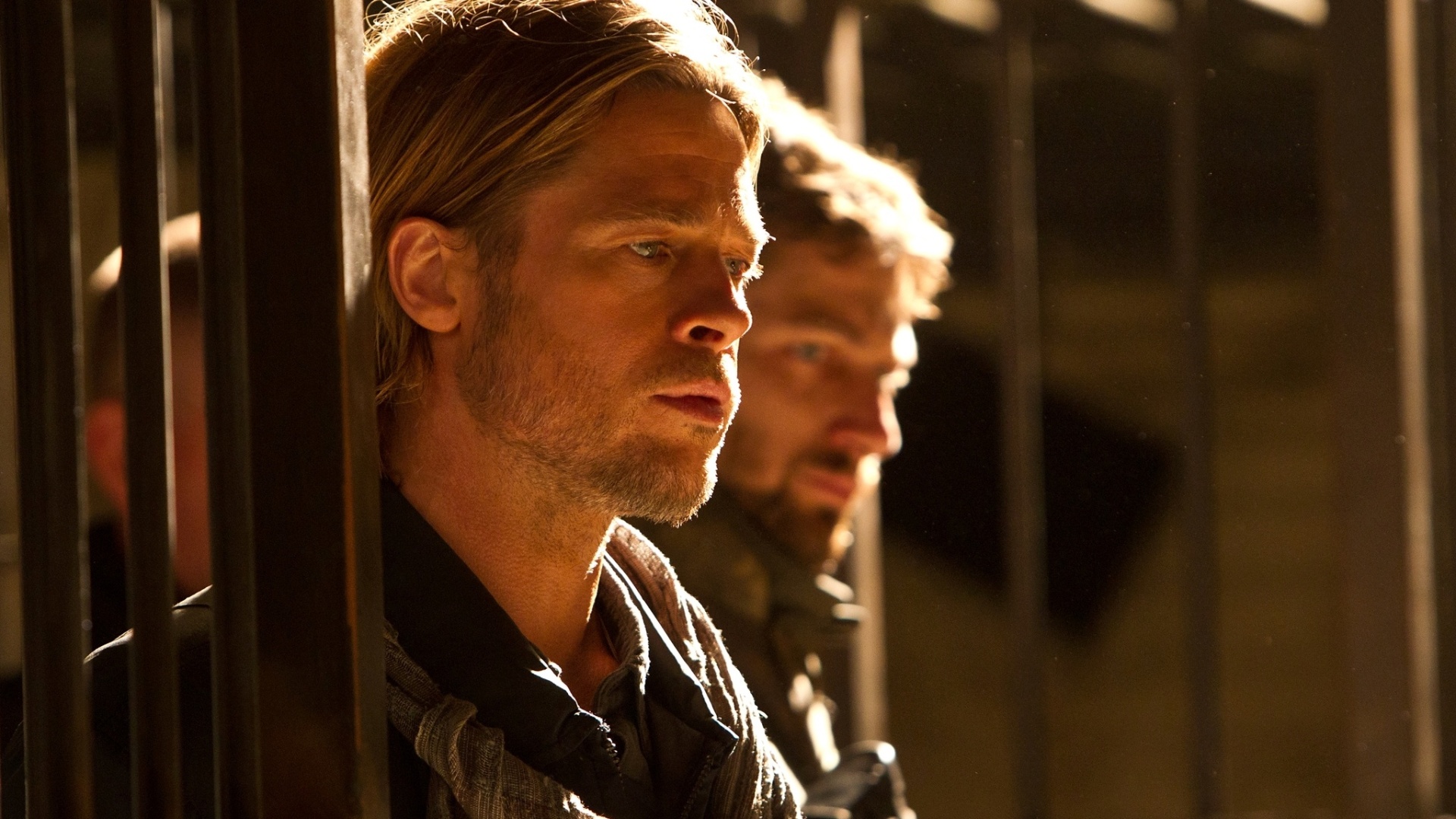 Cena de "Guerra Mundial Z", de Marc Forster e estrelado por Brad Pitt - Divulgação / Paramount