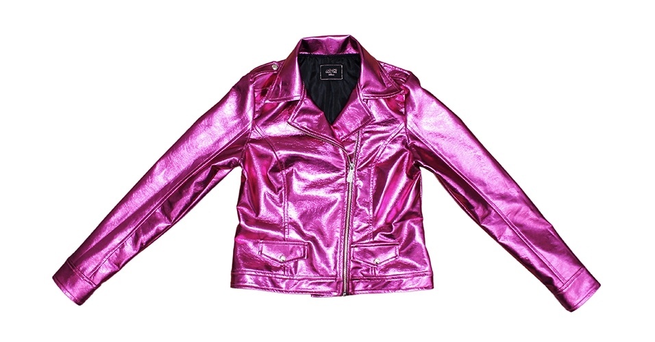 Jaqueta pink metálica; R$489,00, na Nosh (www.nosh.com.br) Preços pesquisados em junho de 2013 e sujeitos a alterações - Divulgação