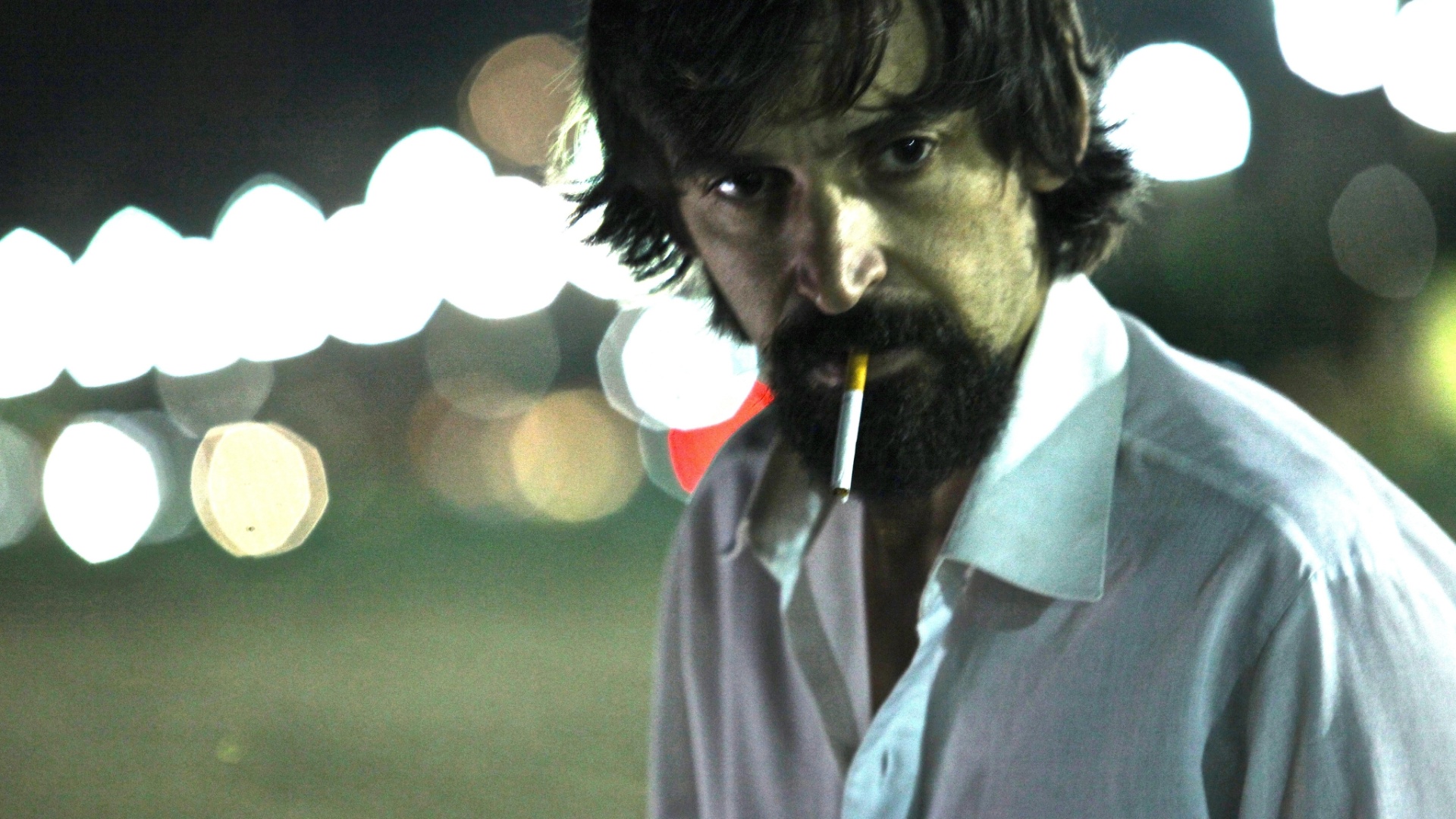 O ator Júlio Andrade no papel de Paulo Coelho em cena da cinebiografia "Não Pare na Pista - A Melhor História de Paulo Coelho", dirigida por Daniel Augusto - Gui Maia