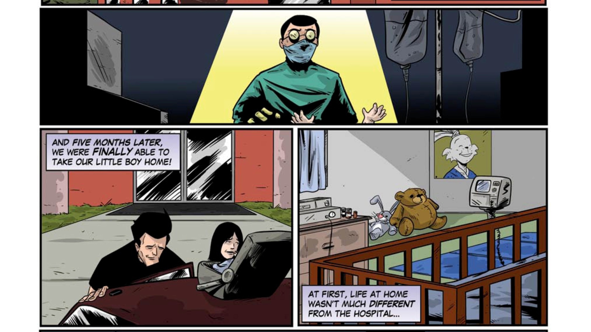 Ollie, o garoto da história, tem cinco anos e é filho do autor Chip Reece - Divulgação