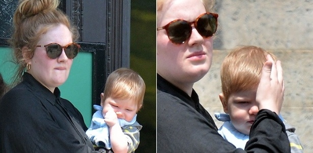 A cantora Adele gastou quase R$ 60 mil com o filho