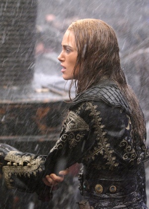 Keira Knightley vive Elizabeth Swann em "Piratas do Caribe - No Fim do Mundo" - Divulgação - Divulgação