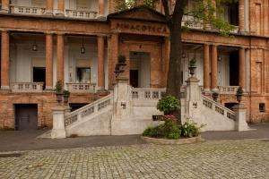 Fachada da Pinacoteca do Estado de São Paulo, em frente à estação da Luz - Divulgação