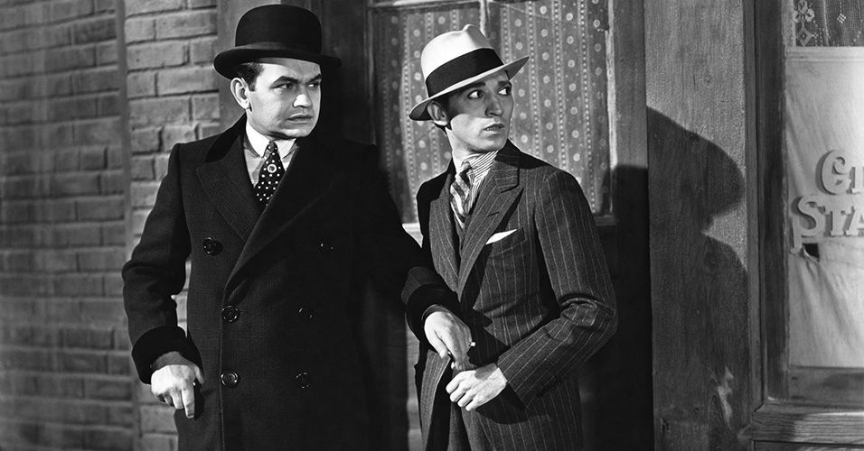 "Little Caesar", de 1931, foi o primeiro filme gângster e, com ele, o chapéu fedora se tornou um clássico desta estética - Divulgação