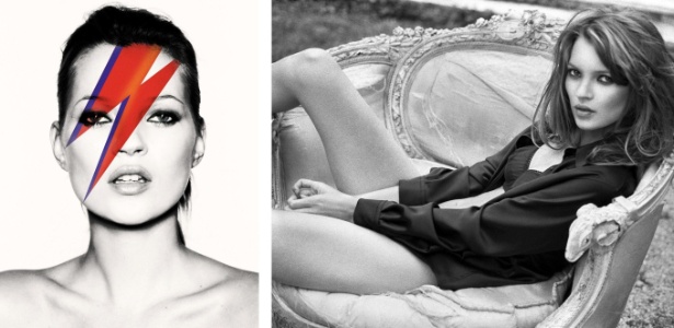 3.jul.2013 - Fotografias de Kate Moss que serão leiloadas pela Christie's no dia 25 de setembro. A coleção tem 50 fotografias, pinturas e esculturas
