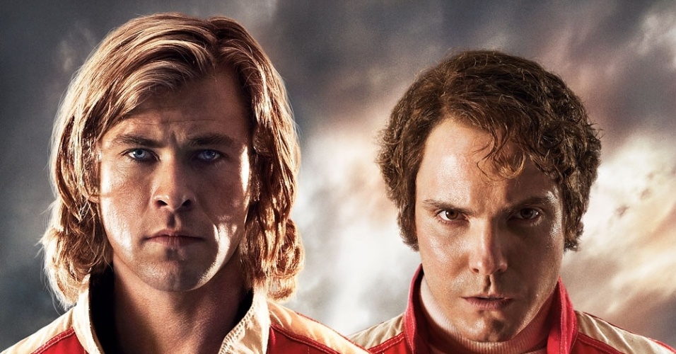Pôster de filme sobre os pilotos James Hunt e Niki Lauda é divulgado