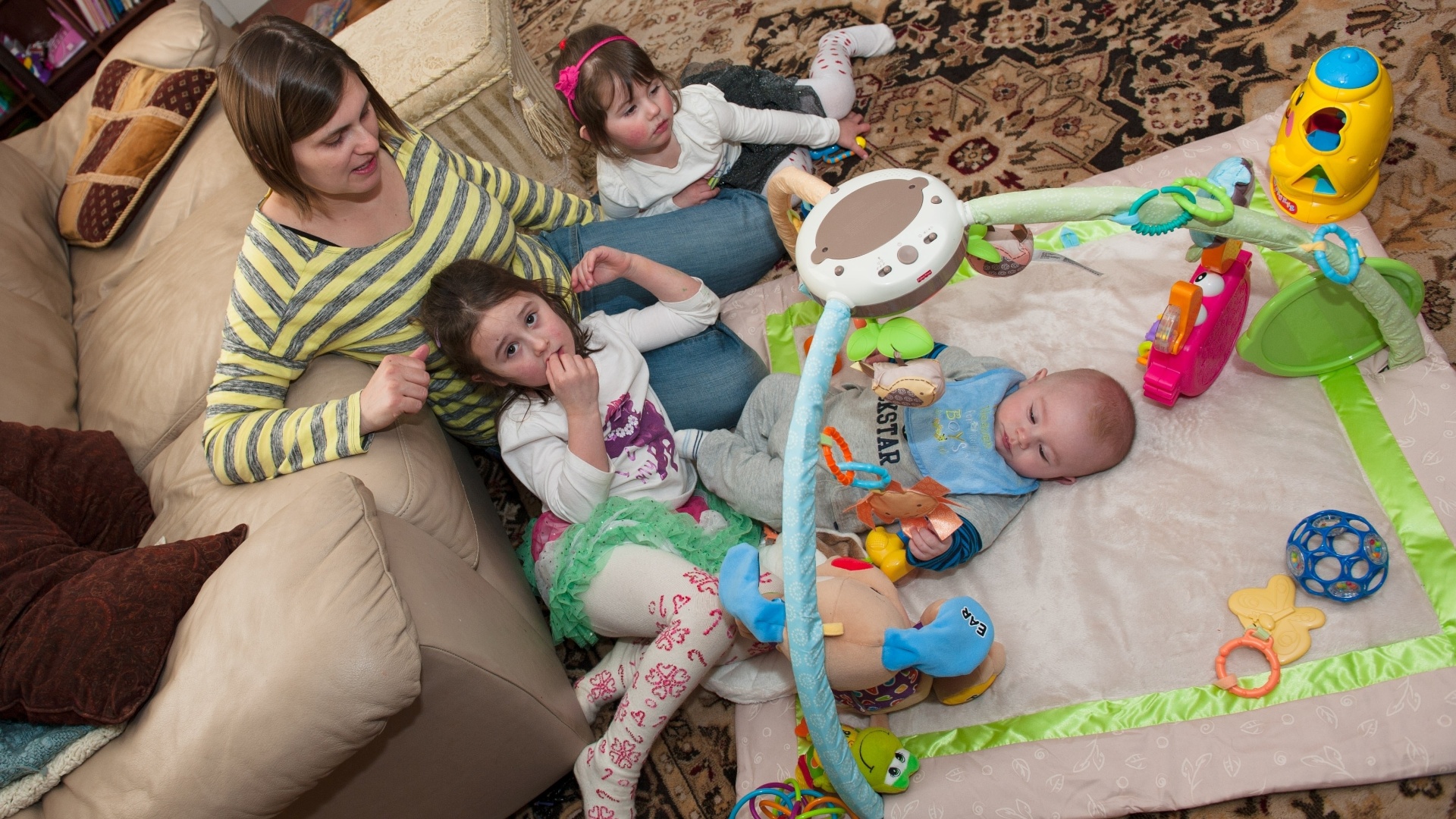 família Girard - Divulgação Fisher-Price