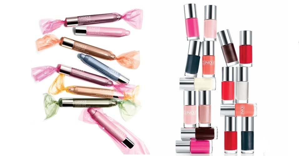 Sombra em lápis e esmaltes Clinique - Divulgação
