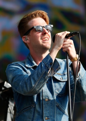 Kaiser Chiefs durante show no Lollapalooza, em 2013 - Getty Images