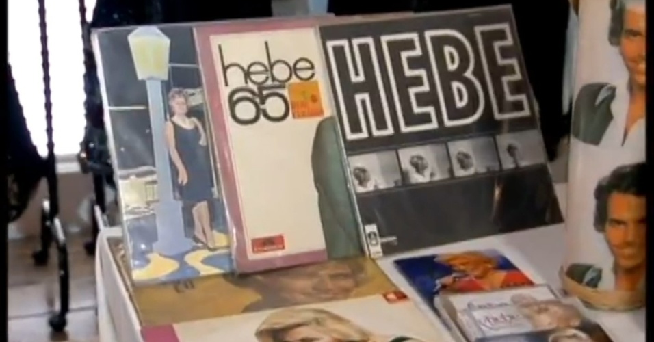 Jul. 2013 - Álbuns e gravações raras da Hebe Camargo estarão na mostra em homenagem à apresentadora
