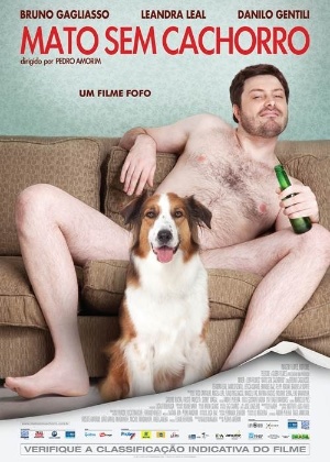 Cartaz do filme "Mato Sem Cachorro", de Pedro Amorim - Divulgação