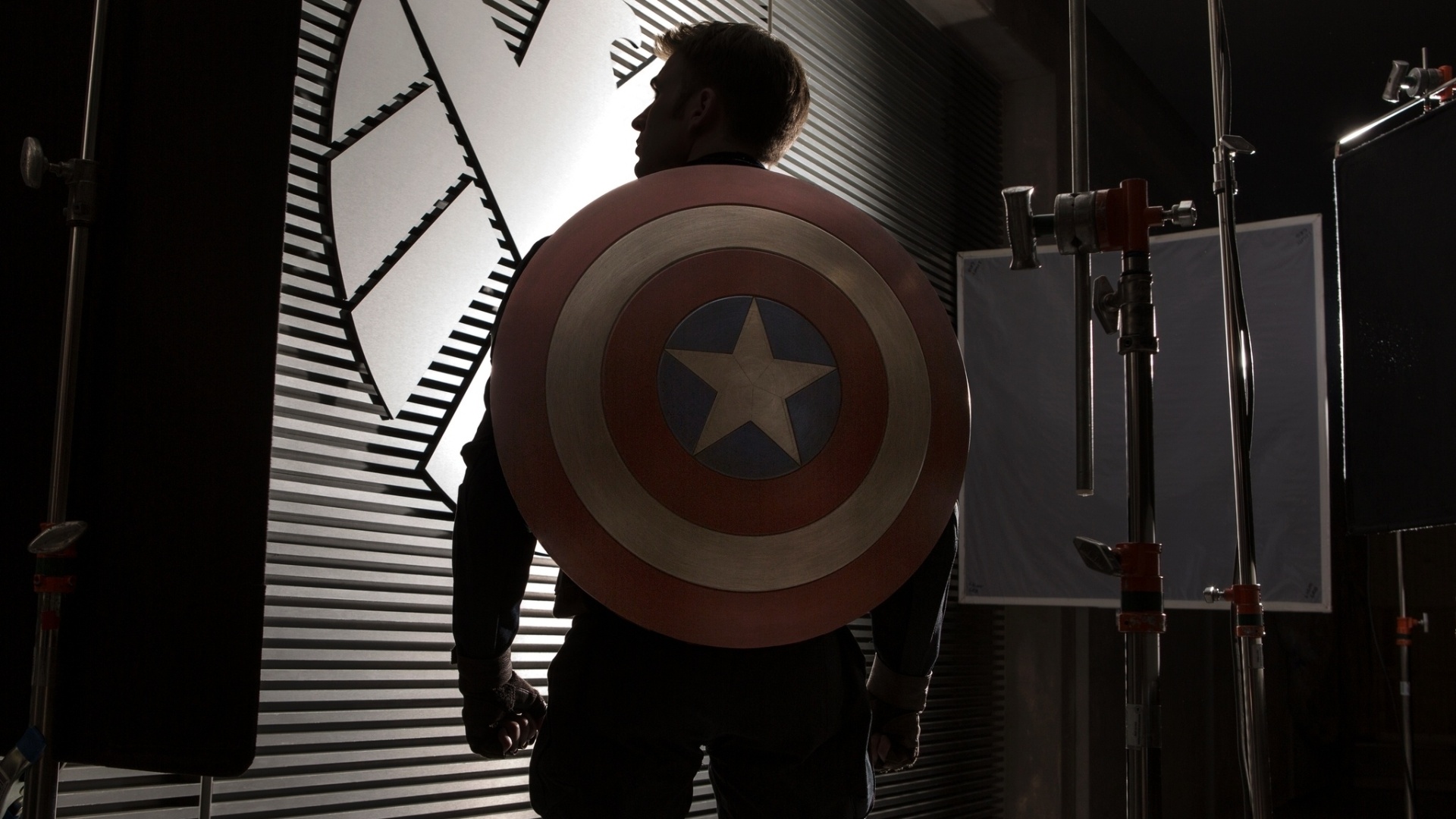 Chris Evans em cena de "Capitão América 2: O Soldado Invernal" - Divulgação