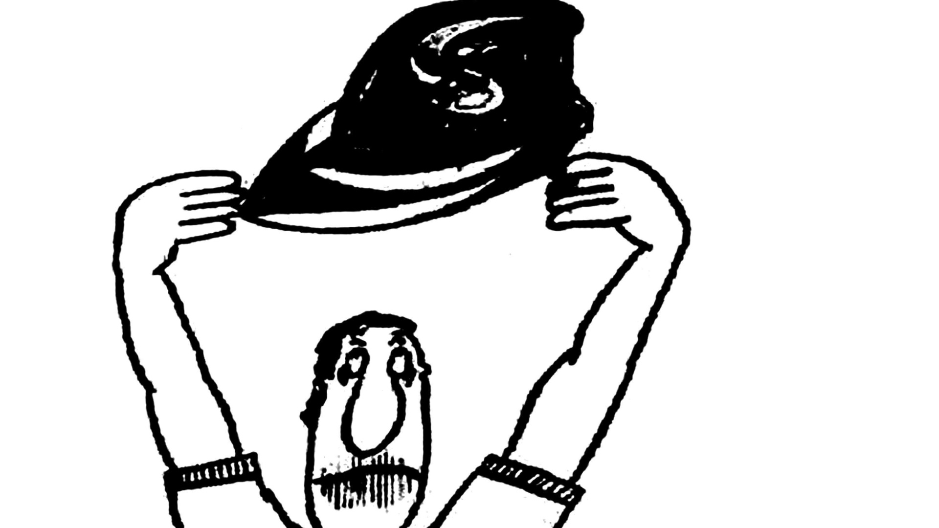 Nani publica no "Pasquim" charge mostrando que levamos ferro ao invés da taça na Copa de 1974 - Divulgação