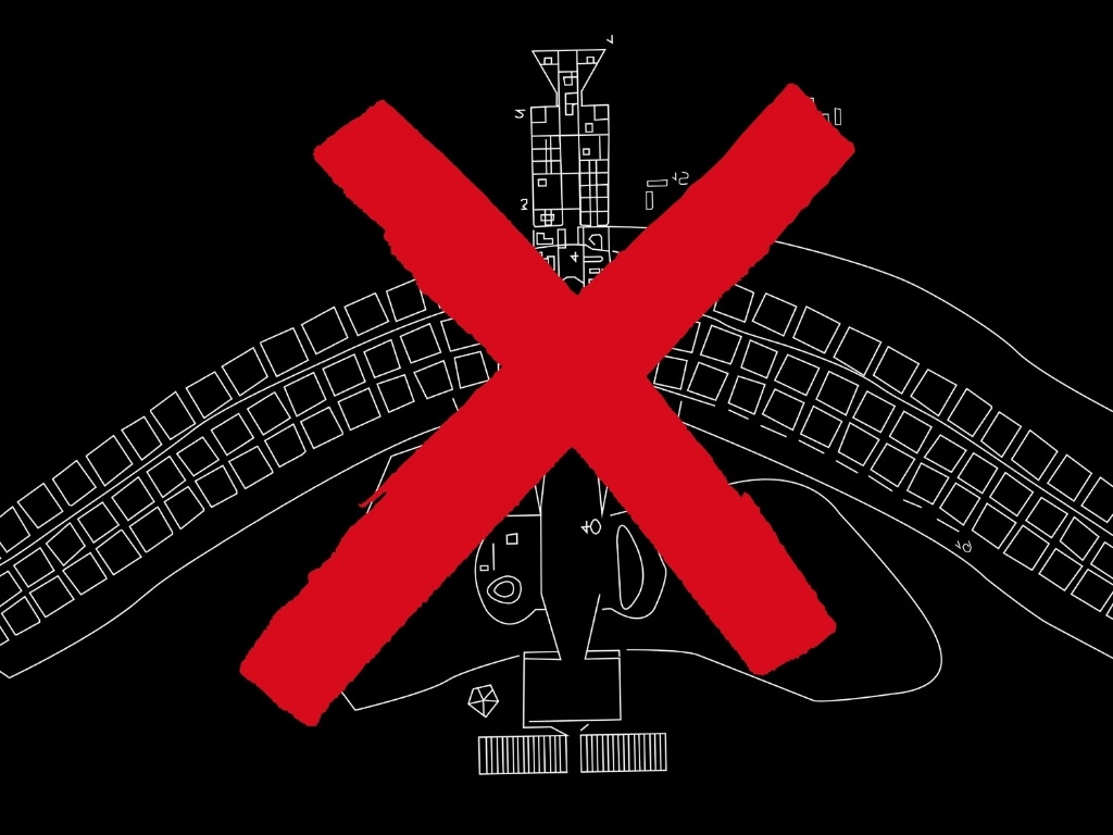 Cartaz do documentário "A Cidade É Uma Só?" - Divulgação