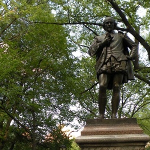 Estátua de Shakespeare no Central Park  - Fernanda Schimidt/UOL