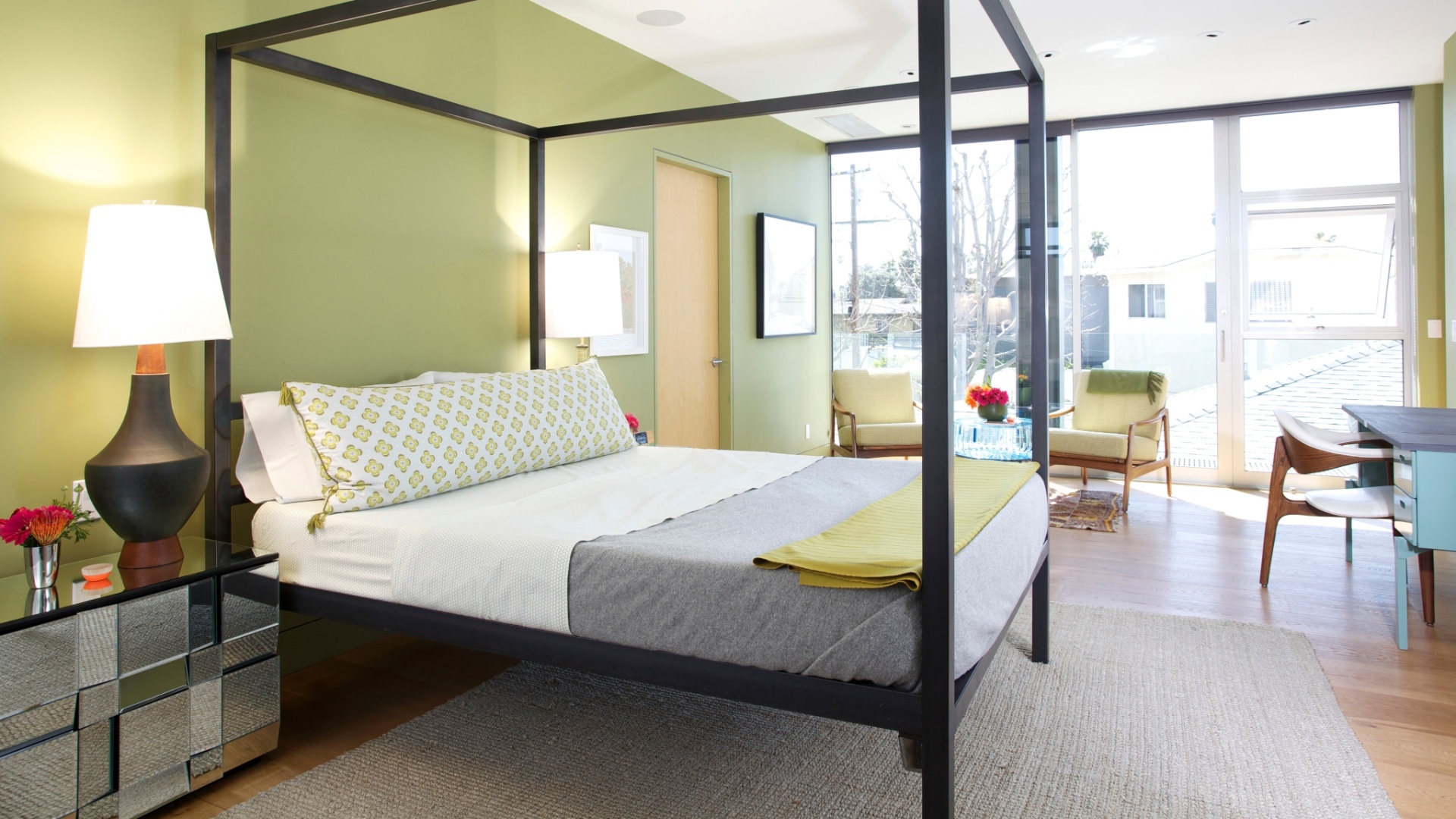 Matéria sobre a decoração da casa de David e Dorothy Measer em Los Angeles (imagem do NYT, usar apenas no respectivo material) - Ethan Pines/ The New York Times