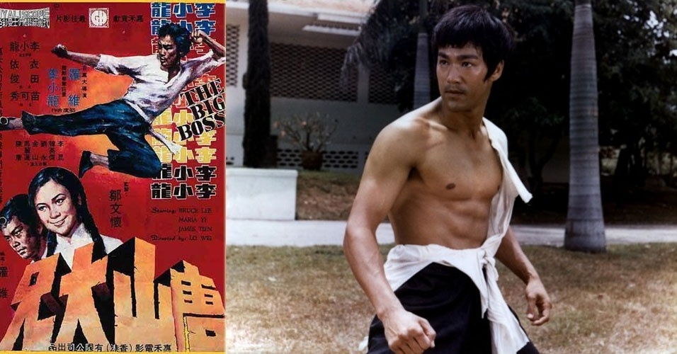 "O DRAGÃO CHINÊS" - De 1971, o filme que estourou Bruce Lee na Ásia é mais conhecido pelo título "The Big Boss". O longa que tratava das condições da comunidade chinesa na Tailândia ressoou no público de Hong Kong, que buscava uma identidade cultural nos anos 1970 - Reprodução