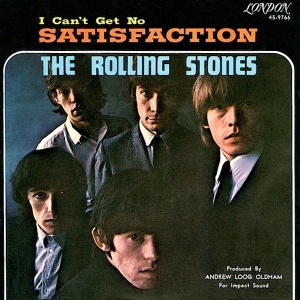 Capa do single "(I Can"t Get No) Satisfaction", de 1965 - Reprodução