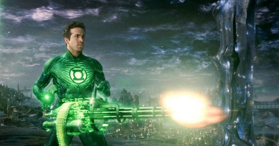 Cena do filme "Lanterna Verde" (2011) - Divulgação