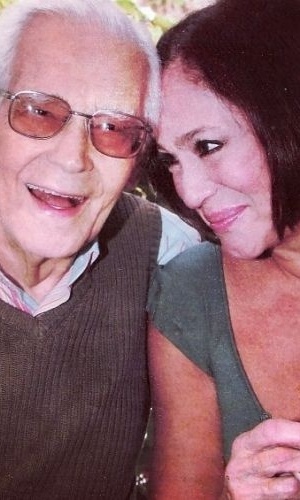 Susana Vieira e o pai, Marius, morto aos 94 anos em 2009