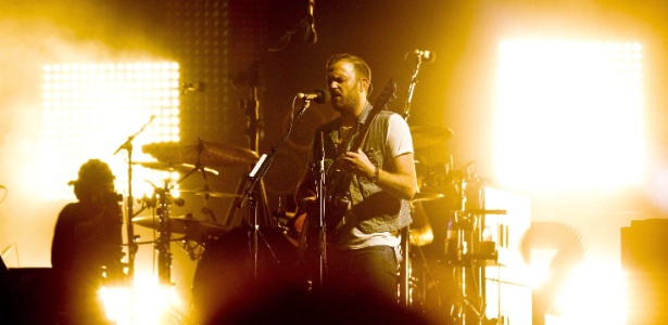 O Kings of Leon se apresenta durante o festival Optimus Stage em Oeiras, Portugal - EFE/EPA/Jose Sena Goulao