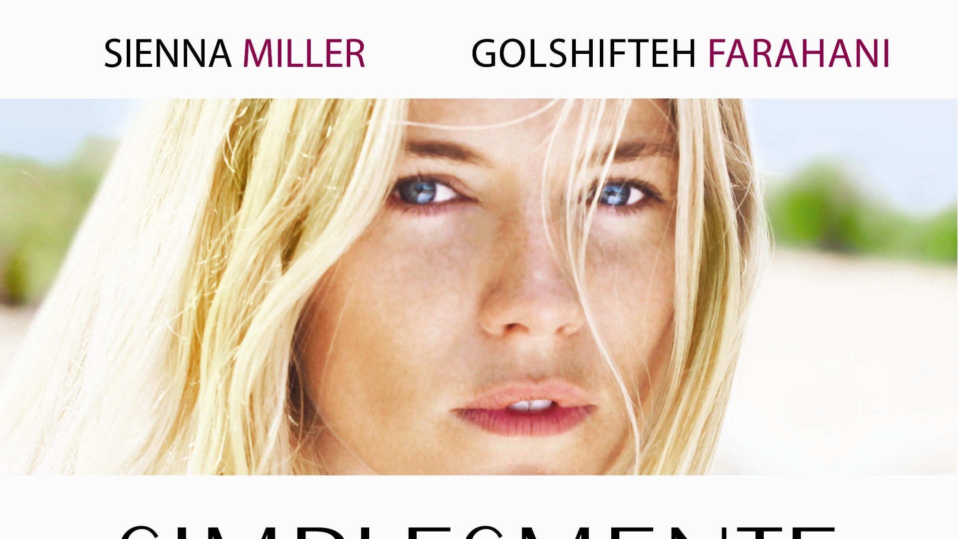 Cartaz oficial em português do filme "Simplesmente Uma Mulher" - pôster nacional - Divulgação / Imovision