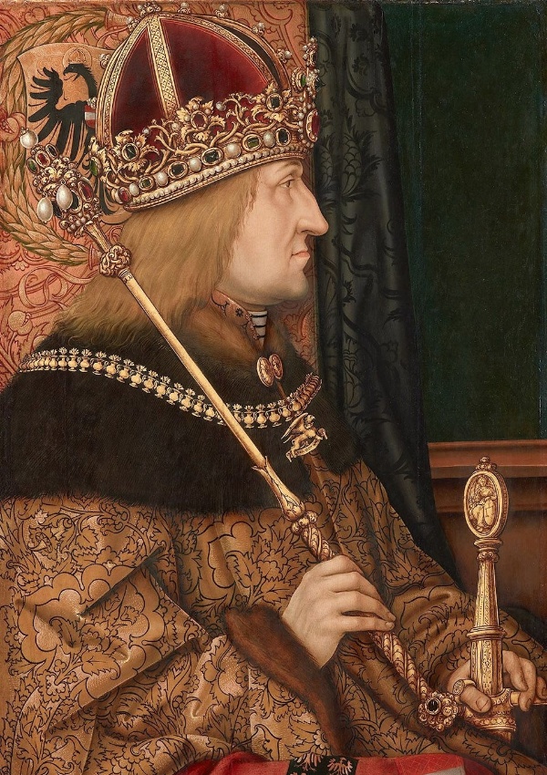 Obra de Hans Burgkmair que retrata o Kaiser Friedrich 3º (1415 ? 1493) presente na exposição "The Other Half" ("A Outra Metade"), do Museu de História da Arte em Viena. Até setembro de 2013, o museu reúne cerca de 80 peças de um período de mais de 4 mil anos de história com a temática de casais e duetos - Divulgação