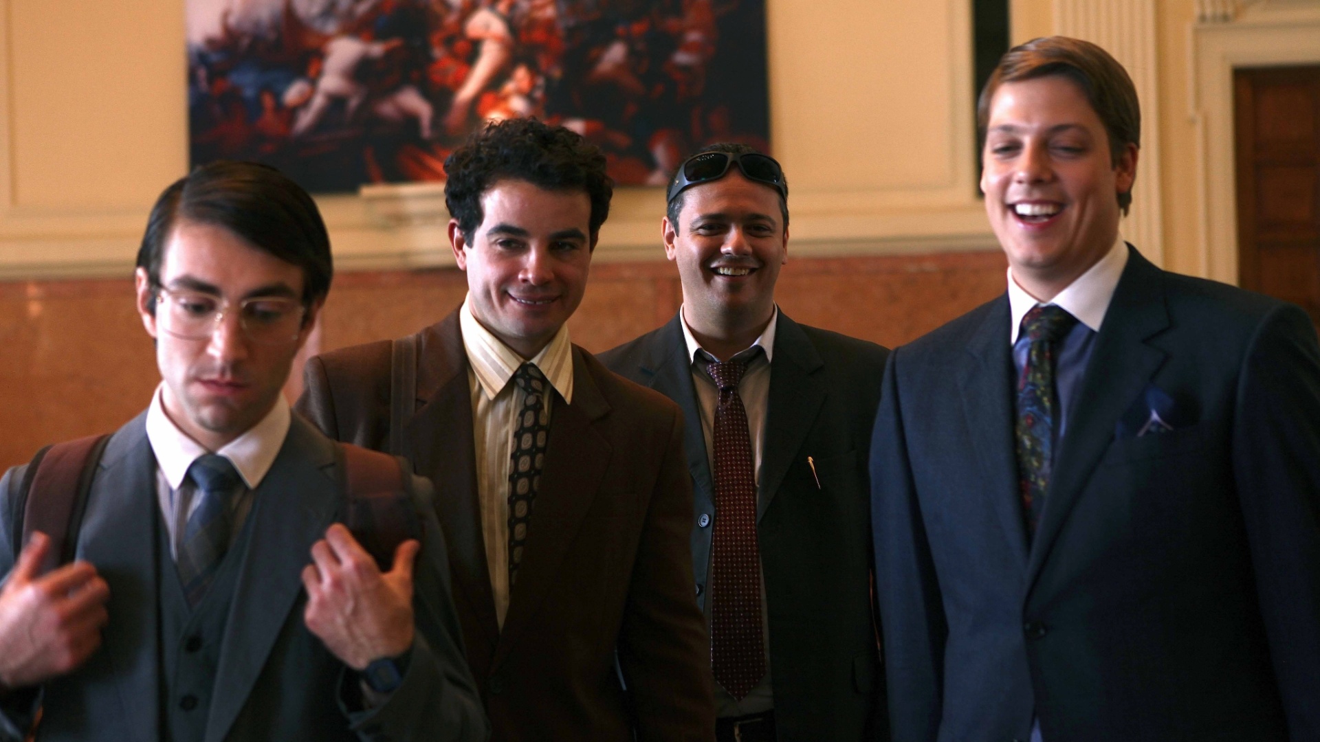 Cena da comédia brasileira "O Concurso", de Pedro Vasconcelos - Divulgação / Downtown Filmes